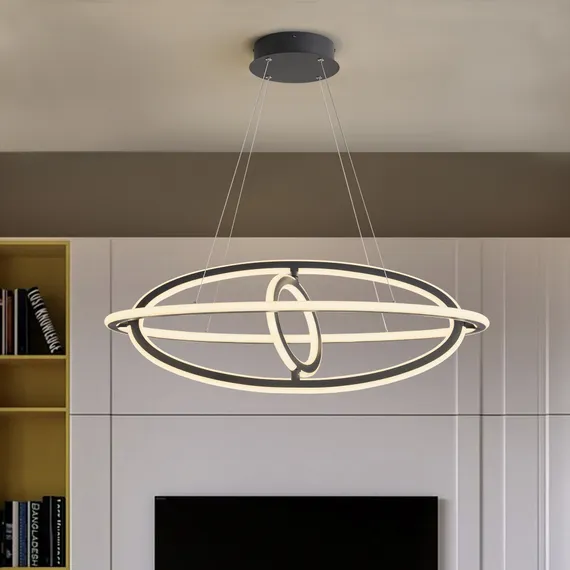 Подвесной светильник FR6200PL-L132B Колли / Collie 132 Вт LED Freya fr6200pl-l132b