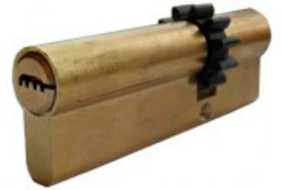 Цилиндр 73мм (36,5х36,5) шестеренка золото (033376)