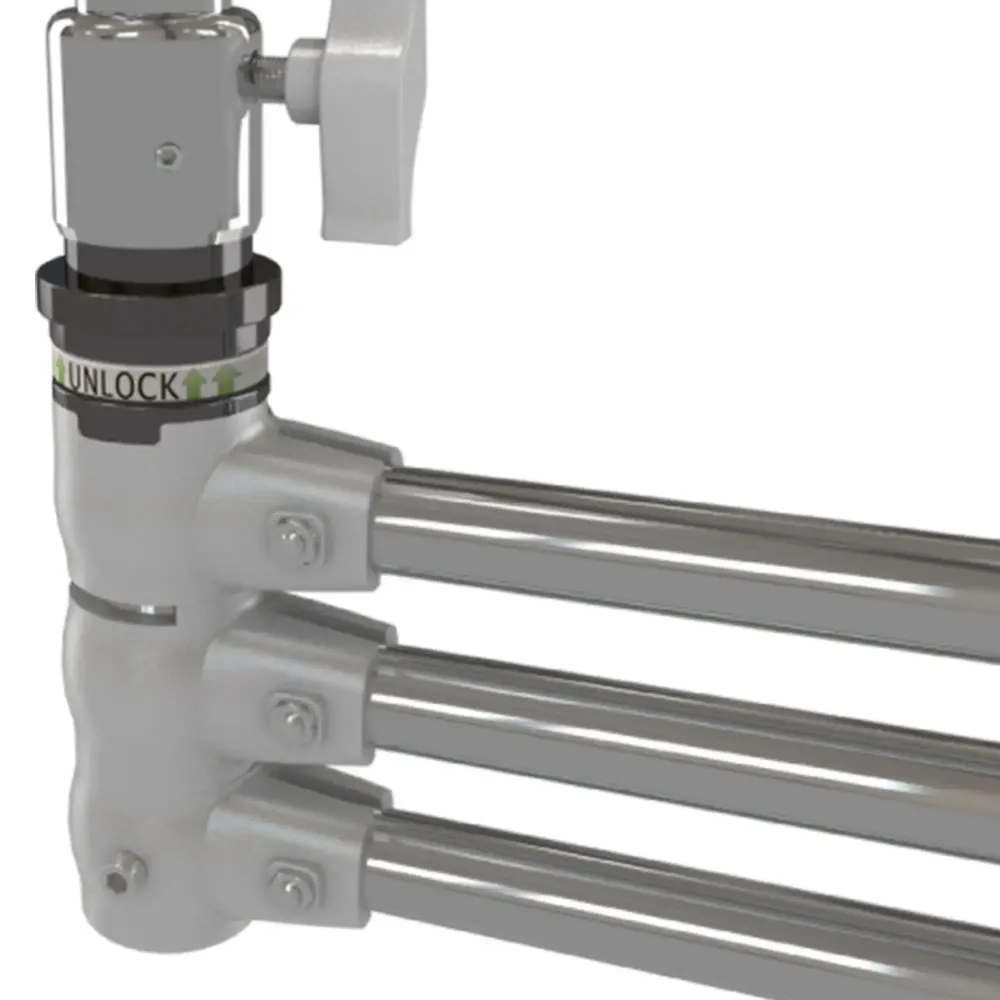 Стойка KUPO CT-40MBH MASTER C-STAND TURTLE BASE