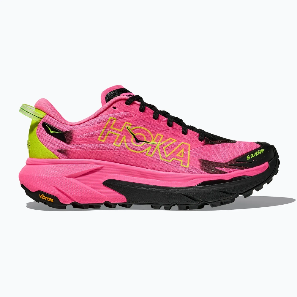 Женские кроссовки для бега HOKA Matafe 5 neon rose/black