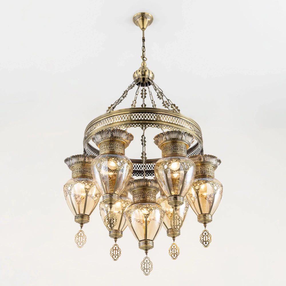 Citilux Каир CL419263 Люстра подвесная Бронза