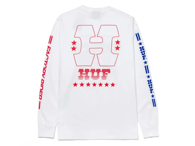 Футболка дл. рукав HUF FACTORY RIDER L/S TEE