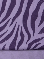 Хлопковая детская футболка с принтом зебры