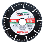 Круг алмазный универсальный 125х2,4х5х22,23 MOS-DISTAR Multi Graft  MS-MCRFT12522