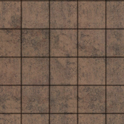 Тротуарная плитка КВАДРАТ 200х200 мм - Листопад гладкий Шелковица