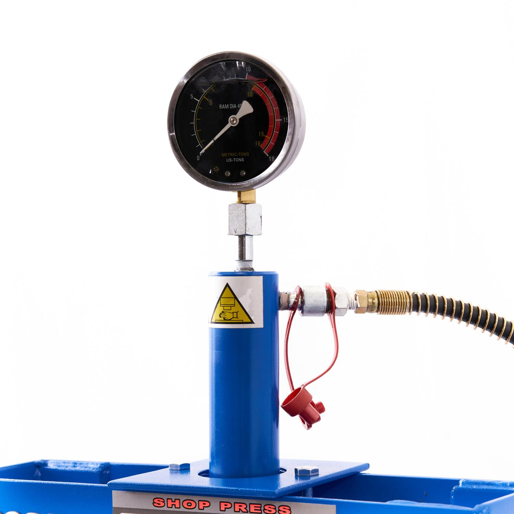 Пресс гидравлический 10 тонн, настольный, цвет синий RAL 5005 ROSSVIK