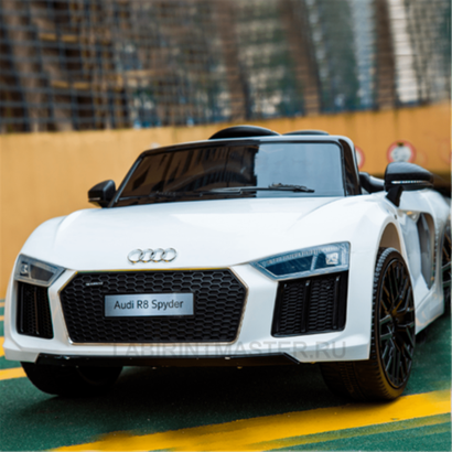 Детский электромобиль "AUDI R8" 12V,белый