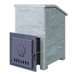 Чугунная печь для бани Комплект GFS ЗК 25 Президент 1000/40/50 Талькохлорит