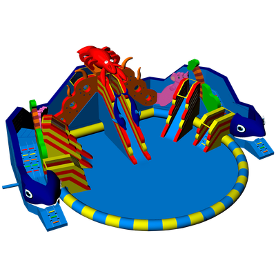 Наземный аквапарк с бассейном «Аквасфера» 20*17*7 м