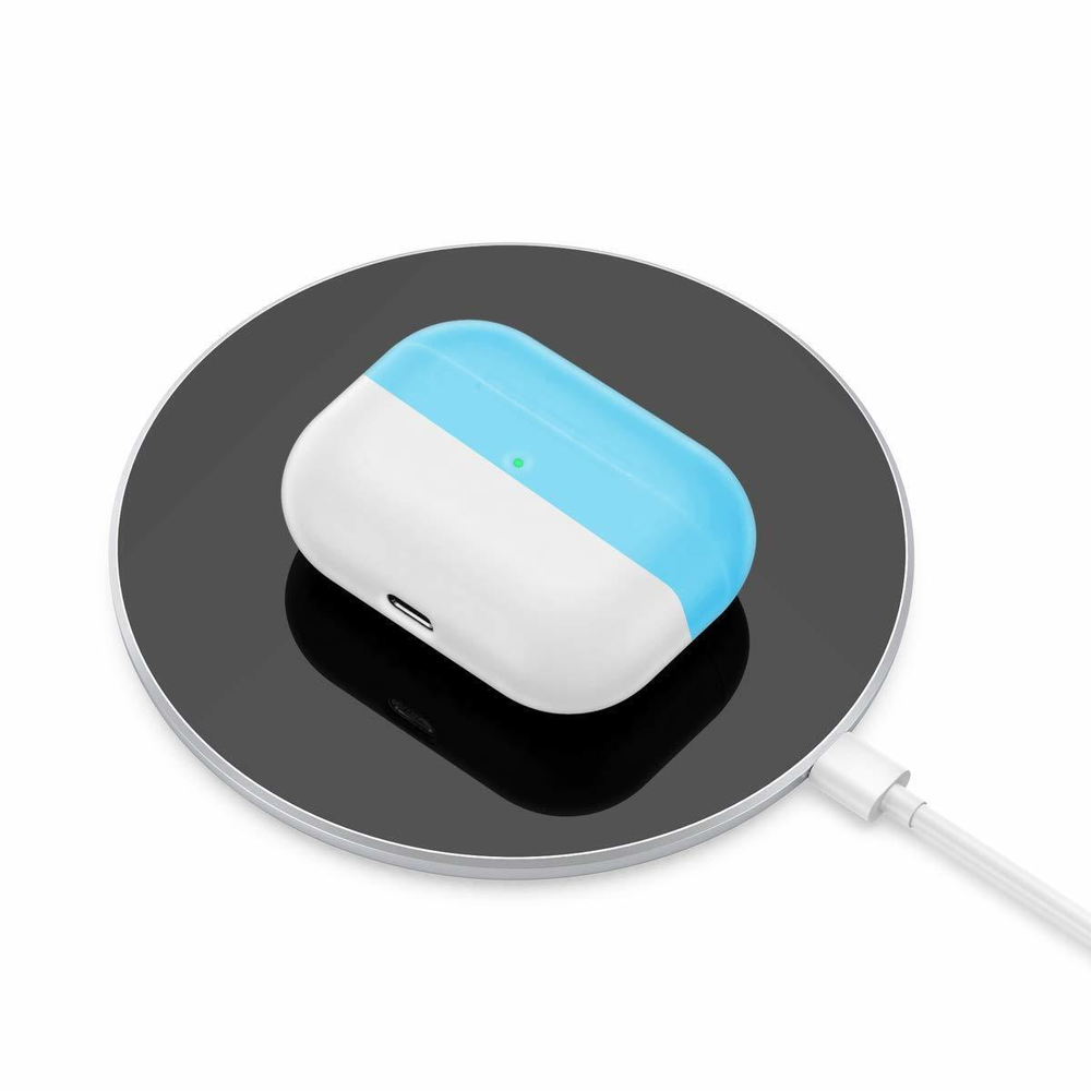 Чехол КАРТОФАН для Apple AirPods Pro (арт. AIRPRO-SLIM-SILICON-NIGHTGLOW)