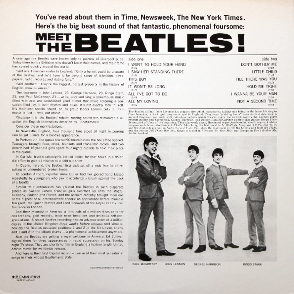 The Beatles / Meet The Beatles! (LP)