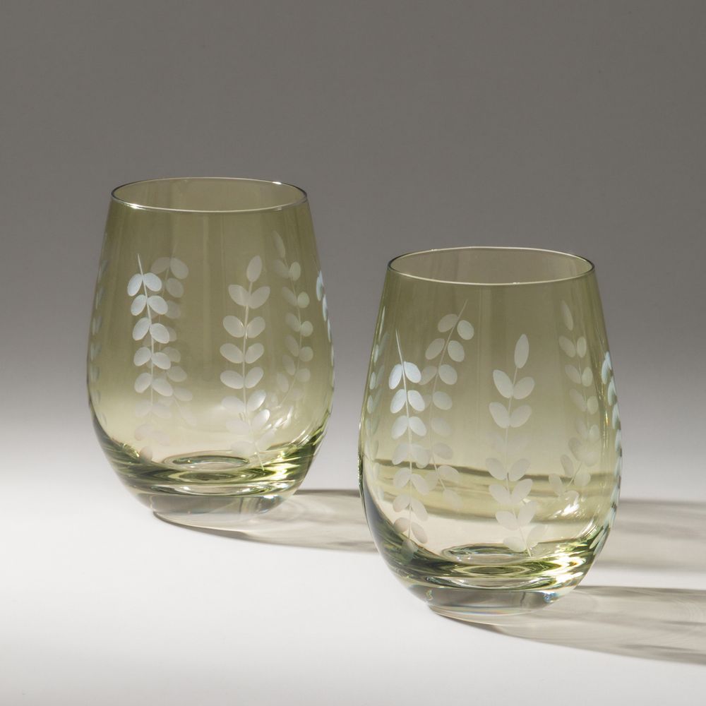 НАБОР СТАКАНОВ "FLORA" ИЗ 2 ШТ. 520 МЛ