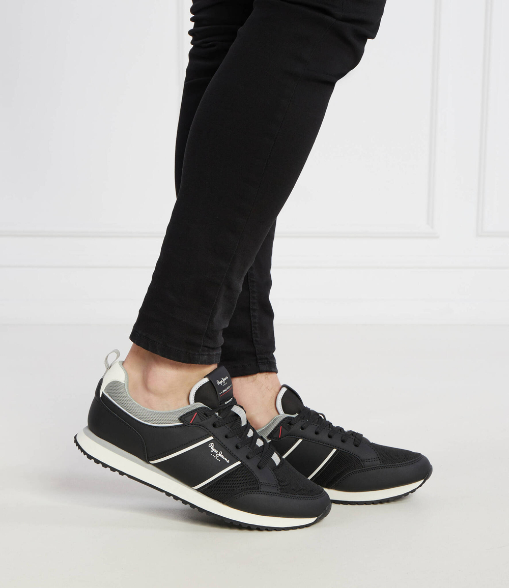 Кроссовки Sh/Running Pepe Jeans London - черный(PMS40009)
