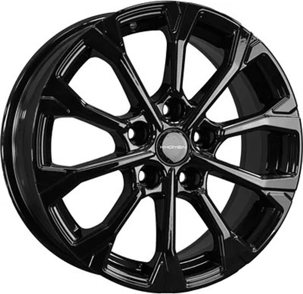 Автодиск 6.5x16/5x114.3 ET45 D67.1 KHOMEN WHEELS KHW1605 (HUYNDAI/MAZDA) BLACK