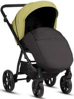 Детская коляска Tutis Leo 3 Plus 3 в 1 с автокреслом Beno Black 1582302 Green
