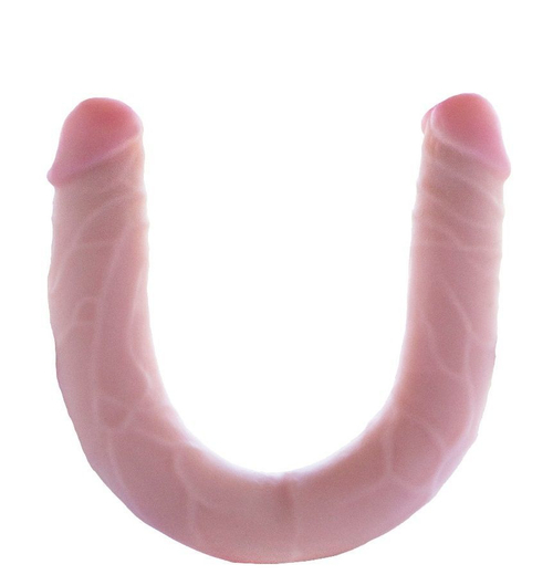 Двусторонний фаллоимитатор LOVETOY FLEX&FIX 49,5 см – гибкий