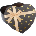 Коробка подарочная «Лучший подарок» 19*17*7.5 см, Черный