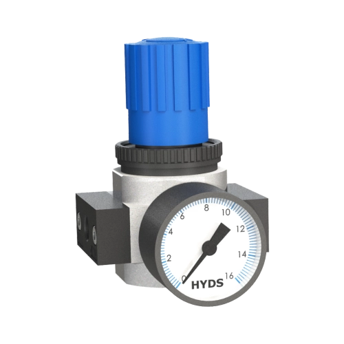 LR-3/8-D-MIDI Регулятор давления G3/8, 16 бар с манометром