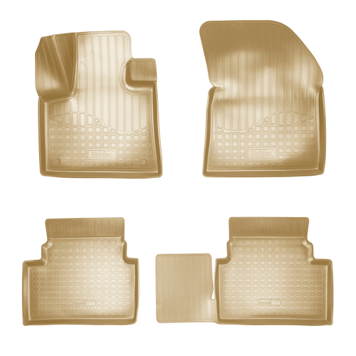 Ковры в салон Norplast/Unidec для Citroen C5 Aircross (2018-)Полиуретан,Бежевый, арт.NPA11-C14-210-B