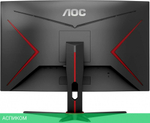 Монитор AOC C24G2AE/BK Black/Red