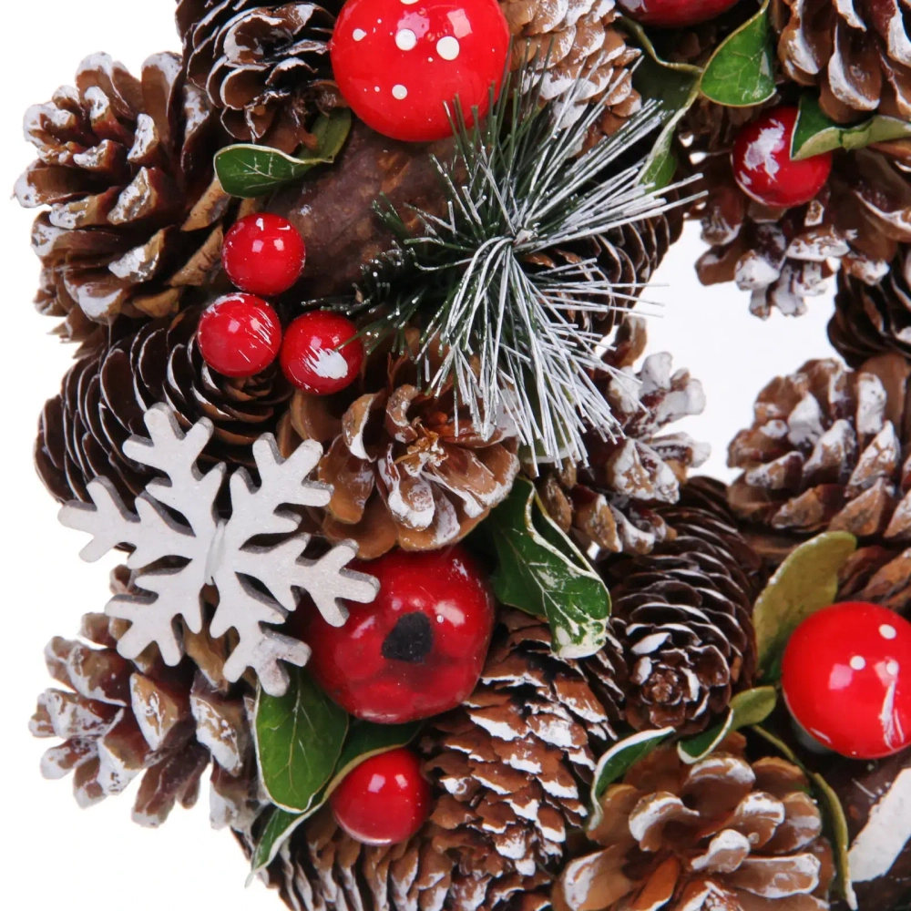 Венок хвойный «Лесная симфония» d=24 см