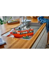 Конструктор City 60504 Спасательный катер и вертолёт