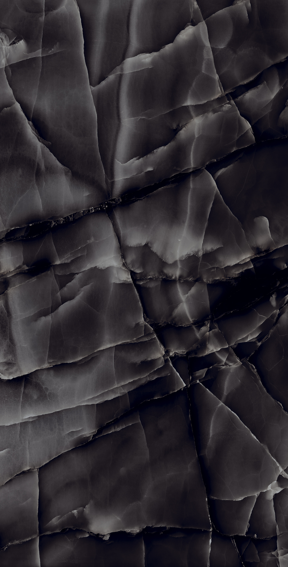 Керамогранит, Arcadia Ceramica, ONYX BLACK, 1200x600 мм, суперглянцевая