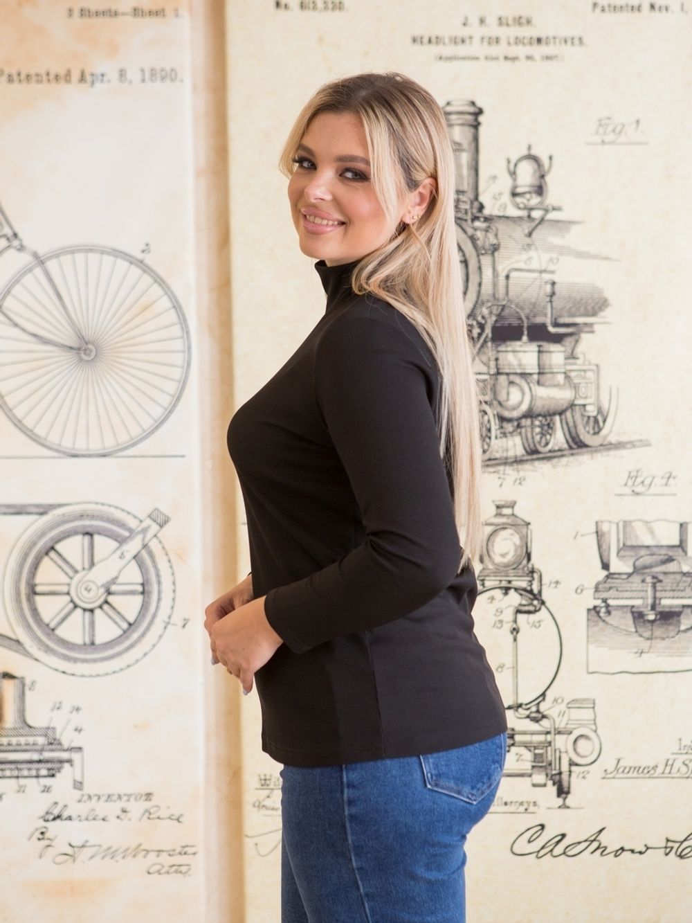 Водолазка 1209 мятный Novita (Акция)