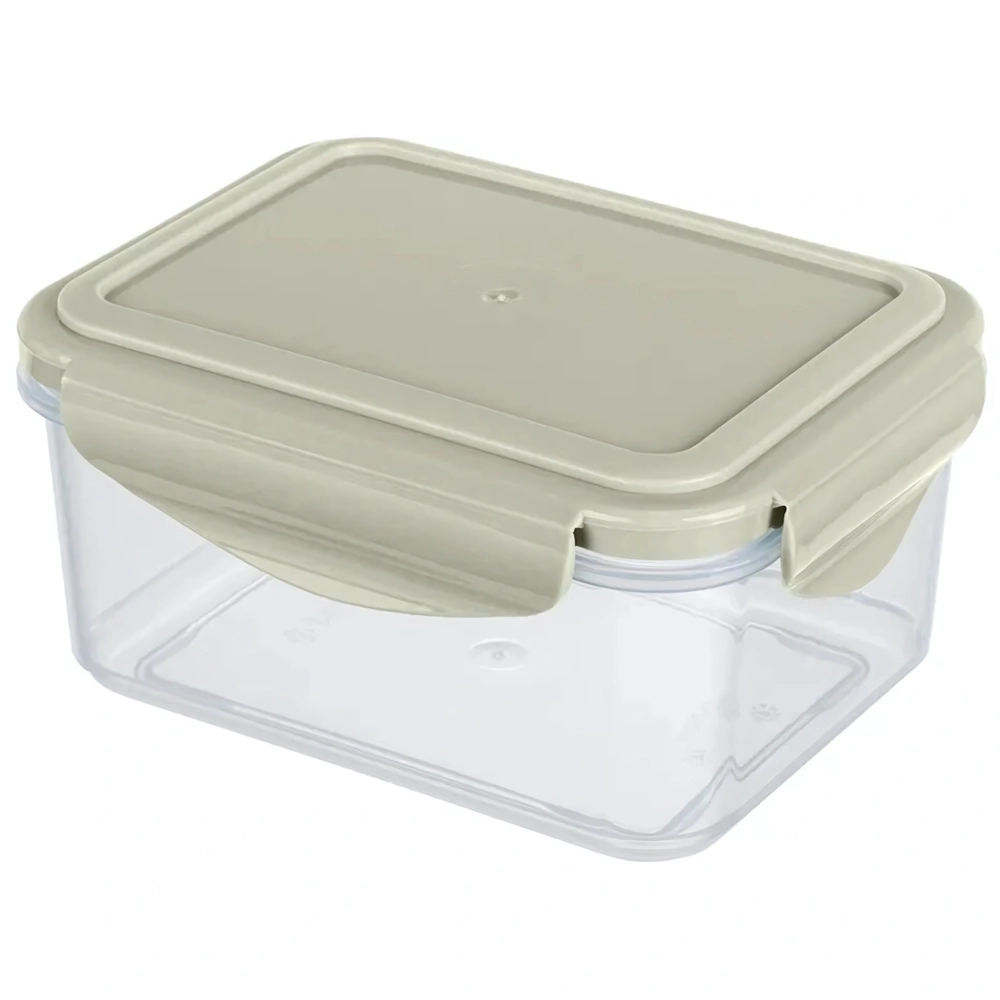 Контейнер для продуктов 0,5л «Smart lock» прямоугольный светло-серый 431129030