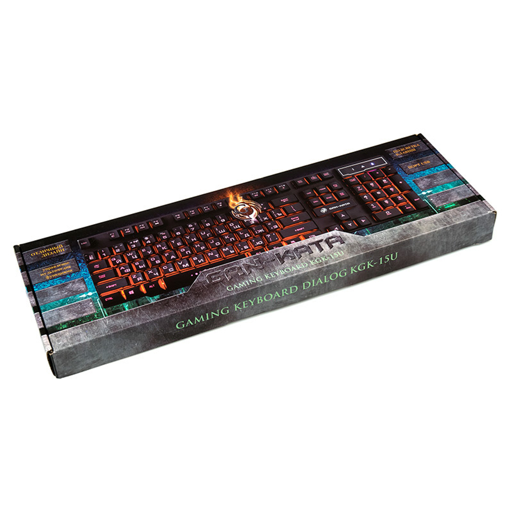 Клавиатура Dialog KGK-15U GAN-KATA (геймерская)
