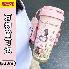 Termos \ Термос  Kəpənəkli çəhrayı