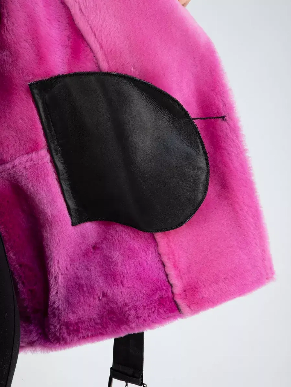 Дубленка авиатор натуральная зимняя