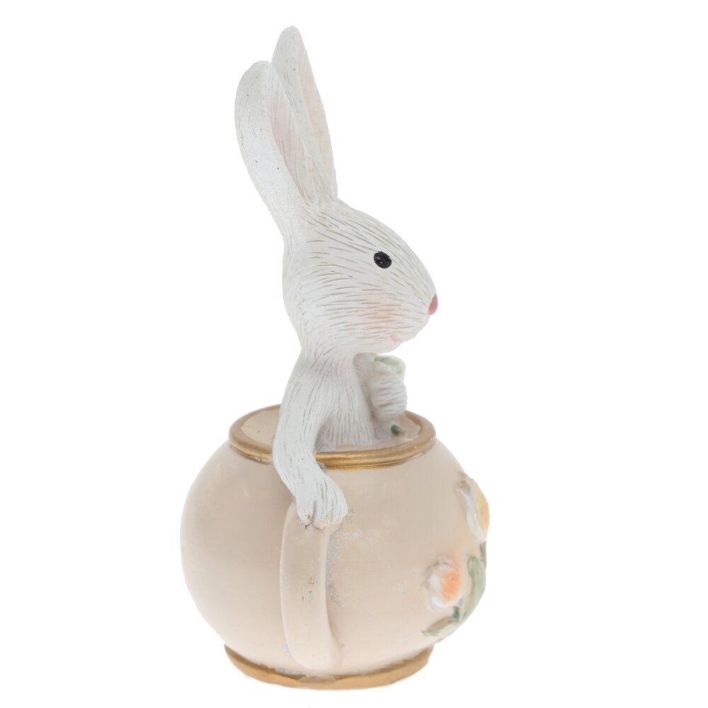 GAEM Фигурка декоративная "Заяц в чайнике", L8 W5 H10 см