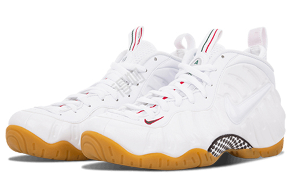 Кроссовки Nike Foamposite Pro White Gucci
