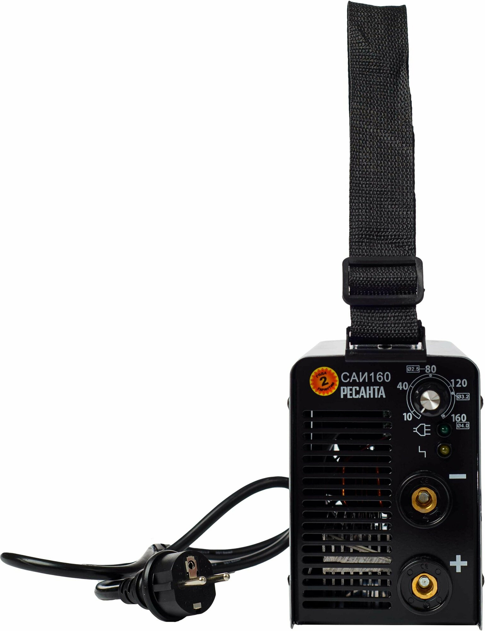 Сварочный аппарат инверторный Ресанта САИ-160 (ММА, 160 А, ПВ - 70%)