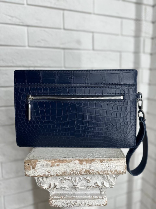 Барсетка Stefano Ricci из кожи крокодила