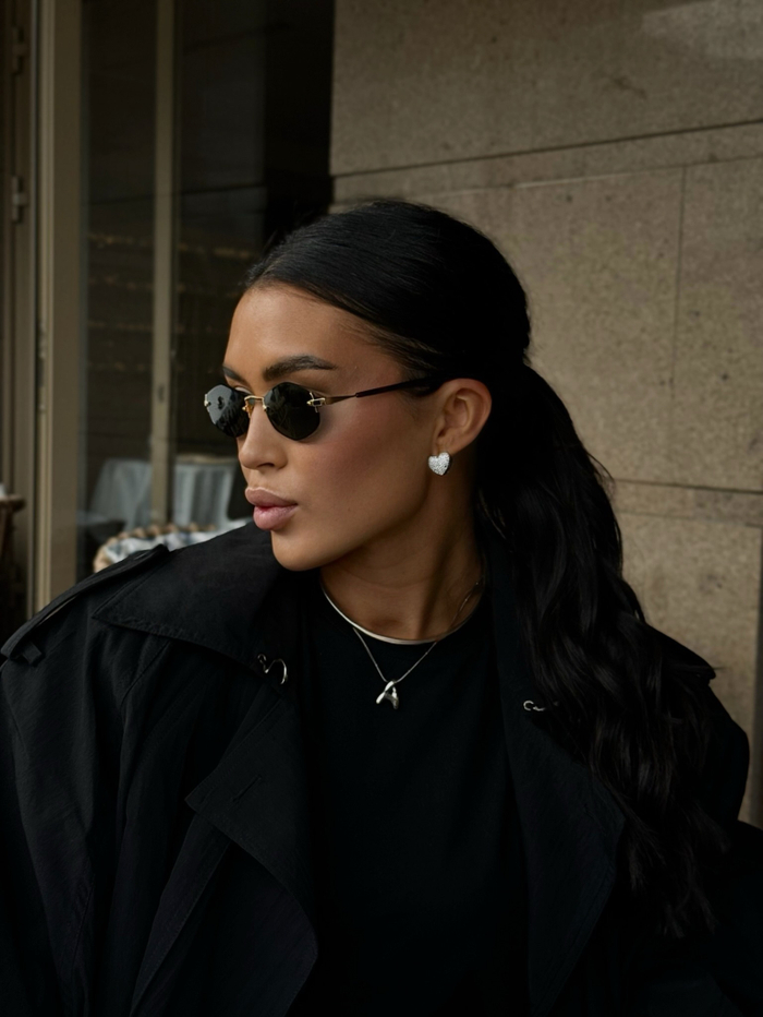 Серьги С ФИАНИТАМИ silver