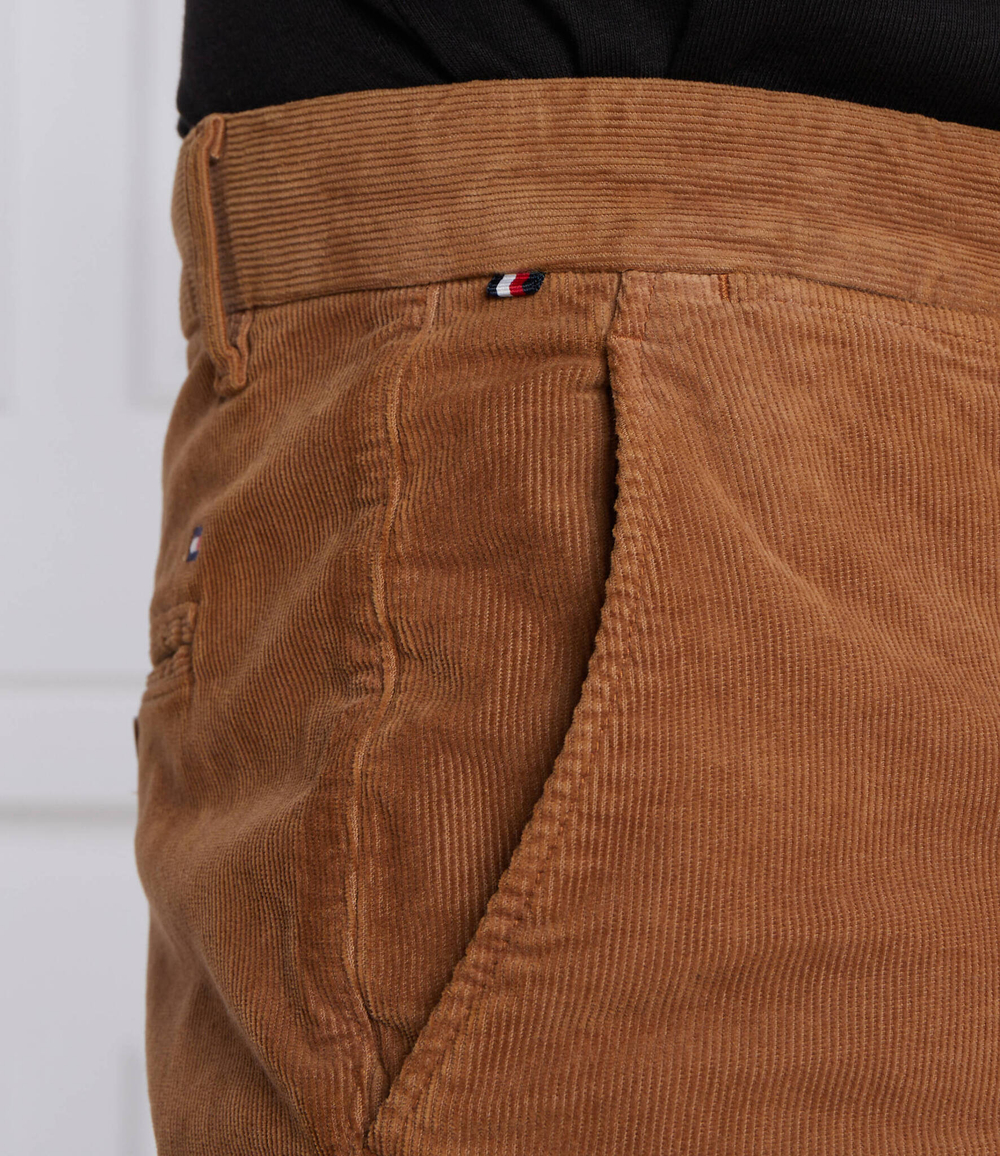 Чиносы BLEECKER CHINO CORDUROY GMD Tommy Hilfiger - коричневый(MW0MW33372)