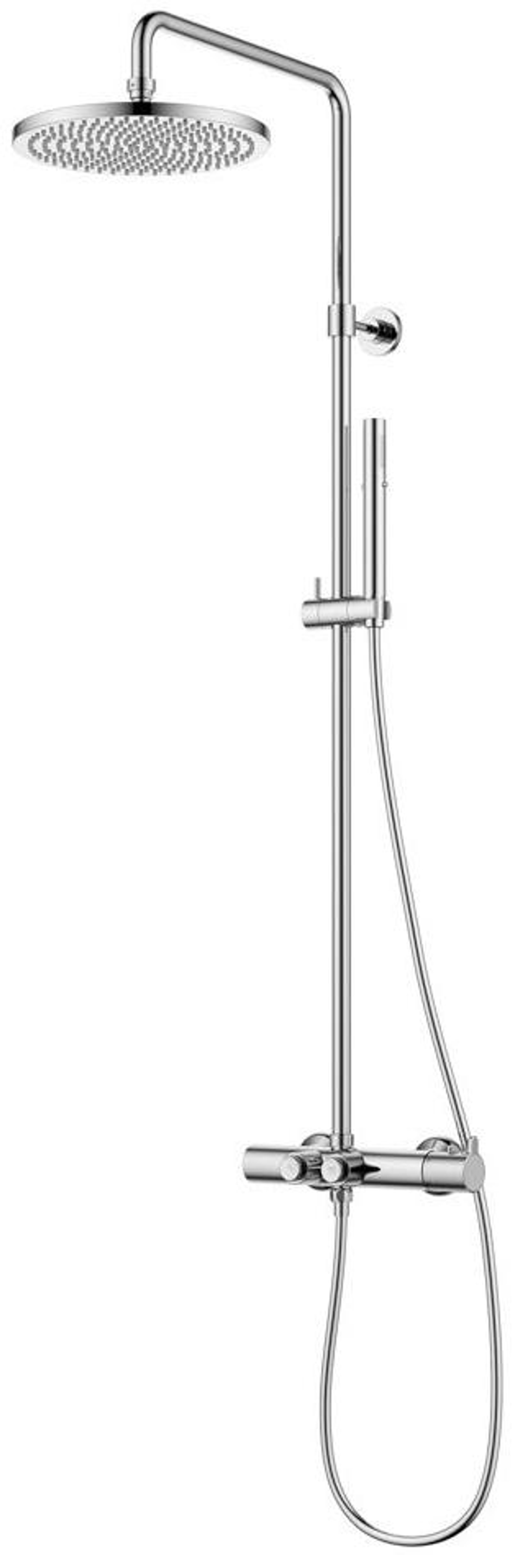Душевая стойка с термостатическим смесителем Cezares ECO-CD-T-01