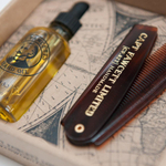 Подарочный набор Captain Fawcett Beard Oil (CF.332) & Folding Pocket Beard Comb (CF.82T)