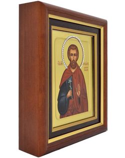 Икона святого Богдана, писанная в монастыре.
