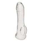Прозрачная насадка на пенис Transparent Penis Enhancing Sleeve Extension - 15,9 см. (Цвет: прозрачный)