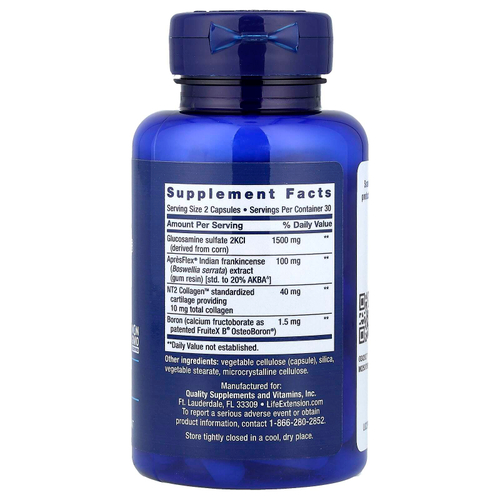 Life Extension, ArthroMax® Advanced, NT2 Collagen™ и ApresFlex®, 60 капсул