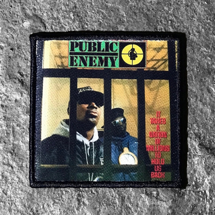 Нашивка It Takes a Nation of Millions to Hold Us Back (Public Enemy)