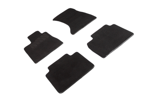 Ворсовые коврики LUX для Mercedes-Benz S-Class W220 L 2WD 1998-2005, Seintex.88670