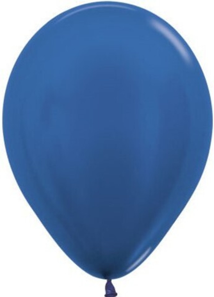 Шар (12""/30 см) Синий (540), металлик, 50 шт. п