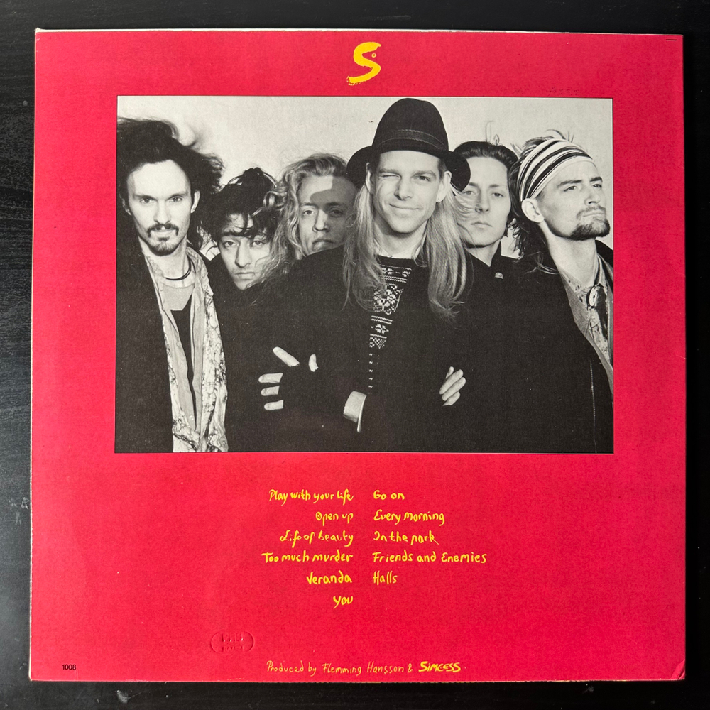 Simcess ‎– Play With Your Life (Голландия 1988г.)