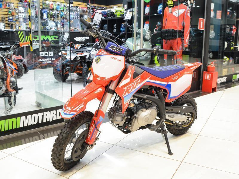 Питбайк Apollo RXF JUNIOR 110E Auto 12/10 Красный