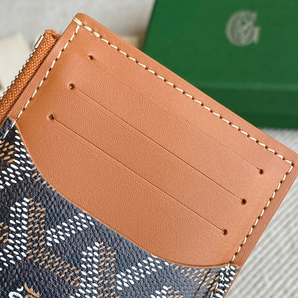 Goyard Bourbon Zipped Card Holder (11 colors)