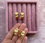 Серьги-Кольца "Монетки", 19,5мм